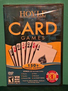 Hoyle Card Games - DVD - 150+ Games WIN MAC DVD-ROM - #1 Best Selling Card Game